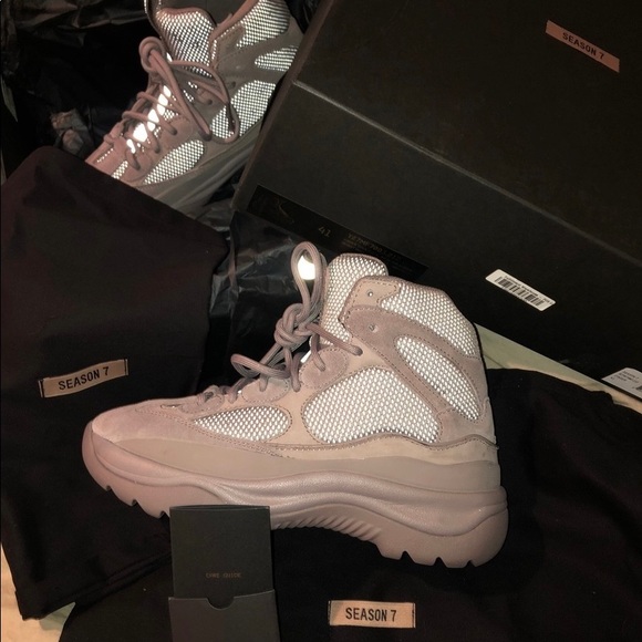 Yeezy season reflective 6 7 Cinder Boots As worn By Kim Kardashian - Picture 5 of 7